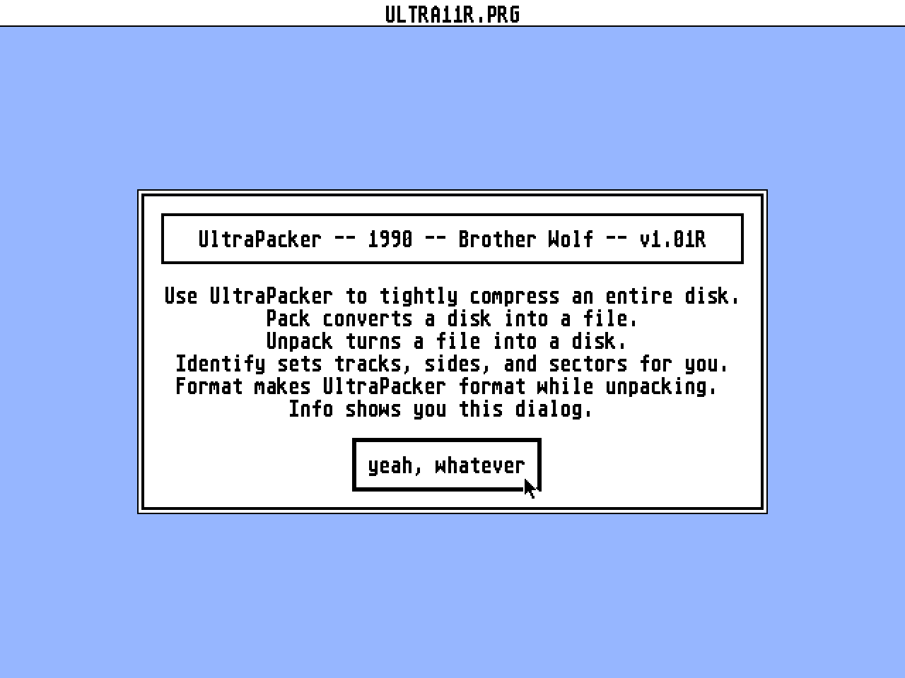 UltraPacker — screenshot 1